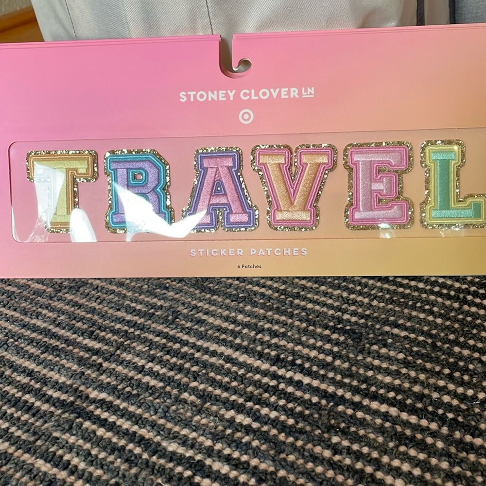 NWT TRAVEL SCL patches